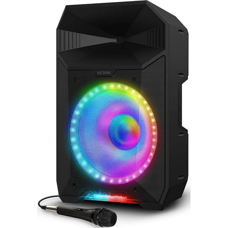 Open Box ION Total PA Live 15 inch 500 Watt Portable Bluetooth PA Speaker IPA144 - BLACK