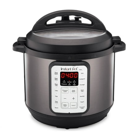 Open Box Instant Pot 8-Quart Viva Pressure Cooker 9in1 Slow Cooker Yogurt Maker - Black