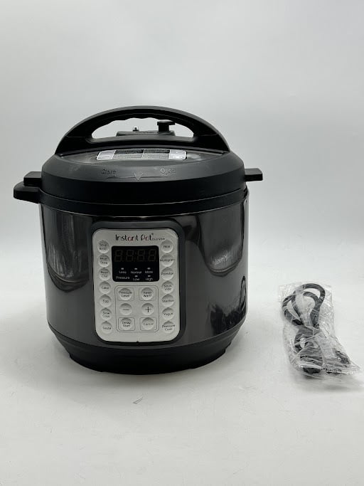 Open Box Instant Pot DUO Viva DUOVIVA6QT 6 Quart Electric Pressure Cooker BLACK Walmart