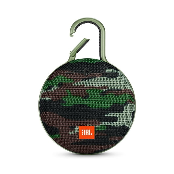 Open Box JBL Clip 3 Camouflage Portable Bluetooth Speaker