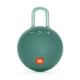 thumbnail image 1 of Open Box JBL Clip 3 River Teal Bluetooth Speaker Damaged Box, 1 of 5