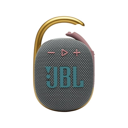 Open Box JBL Clip 4 Gray Portable Bluetooth Speaker