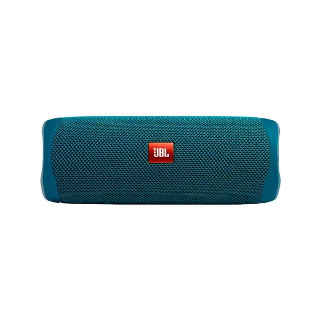 Open Box JBL Flip 5 ECO Blue Portable Bluetooth Speaker