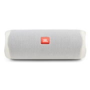 Open Box JBL Flip 5 White Portable Bluetooth Speaker Damaged Box
