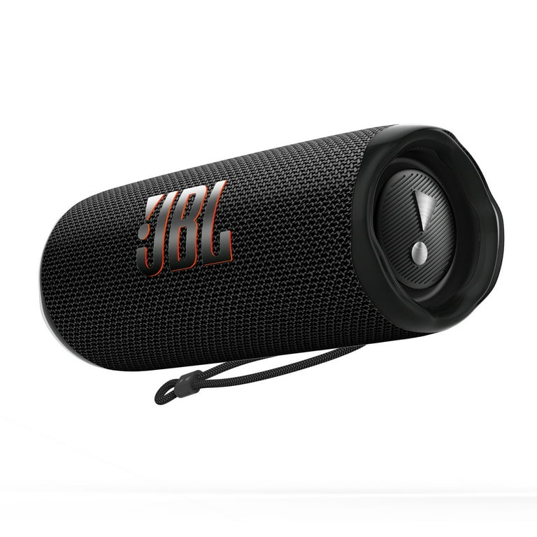 Open Box JBL Flip 6 Black Portable Bluetooth Speaker Damaged