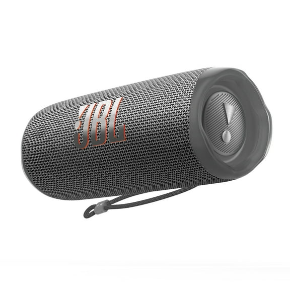 Open Box JBL Flip 6 Gray Portable Bluetooth Speaker