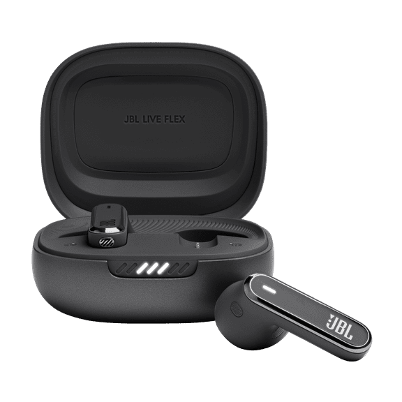 Open Box JBL Live Flex Casual Listening Noise Cancelling In-Ear Earbud, Black