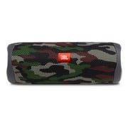 Open Box JBL Portable Bluetooth Speaker with Waterproof, Camouflage, JBLFLIP5SQUADAM-B