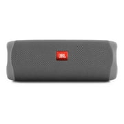 Open Box JBL Portable Bluetooth Speaker with Waterproof, Gray, JBLFLIP5GRYAM-B
