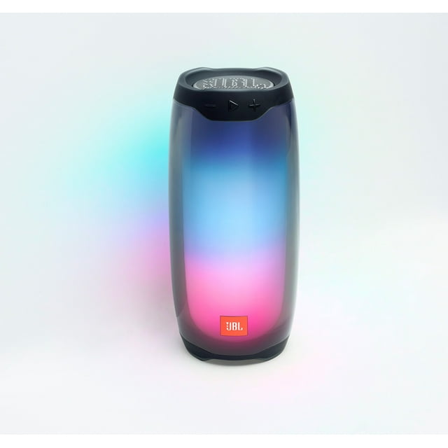 JBL Pulse 4 Wireless BT Portable Speaker, Black, IPX7 Waterproof