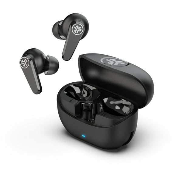 Open Box JLab GO Pods ANC True Wireless Earbuds - Black; Stem-Design earbuds with incredible ANC