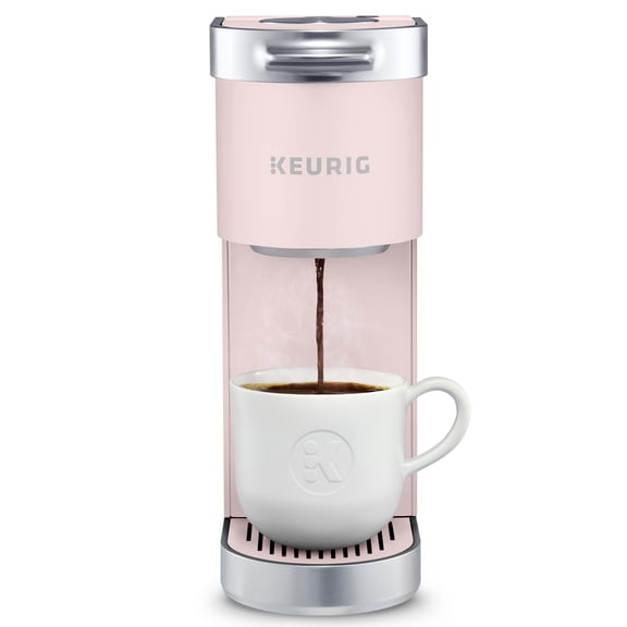 Open Box Keurig K-Mini Plus Single Serve K-Cup Pod Coffee Maker, Dusty Rose