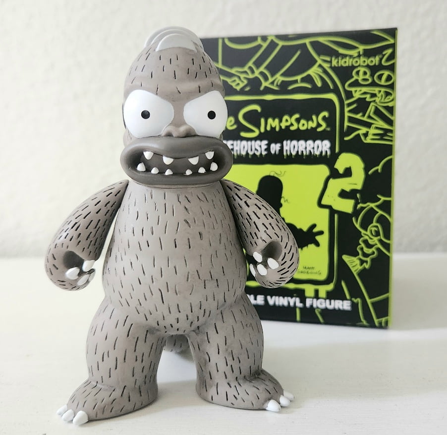 Open Box Kidrobot Simpsons Treehouse of Horror Series 2 Figure - Homerzilla