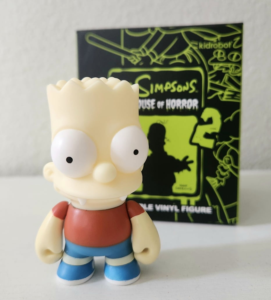 Open Box Kidrobot Simpsons Treehouse of Horror Series 2 Figure - Vampire Bart