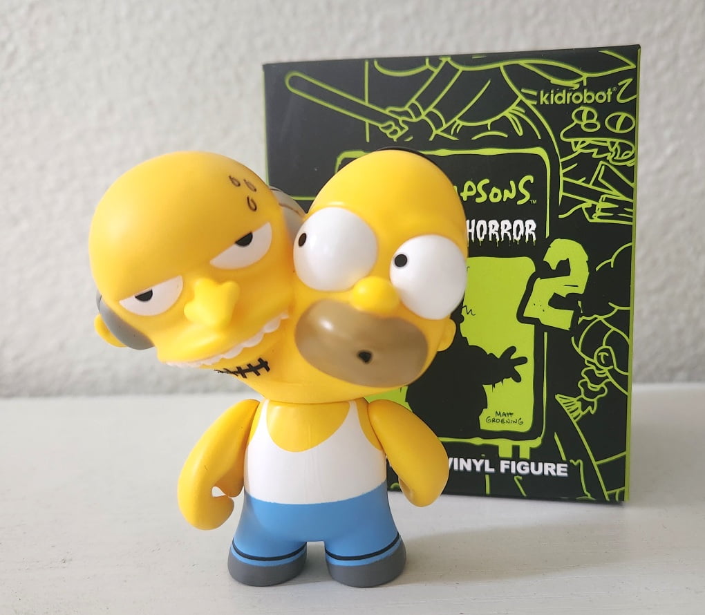 Open Box Kidrobot Simpsons Treehouse of Horror Series 2 Vinyl Figure - Homer Mr Burns