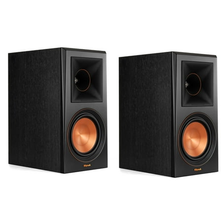 Open Box Klipsch RP600M 6.5 inch 2-Way Bookshelf Speakers (Pair) - Ebony