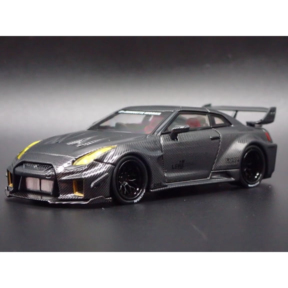 Open Box LBWK LB-SILHOUETTE WORKS GT NISSAN 35GT-RR R35 1:64 SCALE DIECAST MODEL CAR