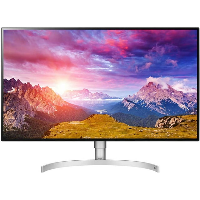 Open Box LG 32UL950-W 32" Class Ultrafine 4K UHD LED Monitor with Thunderbolt 3 Connectivity Silver (31.5" Display)