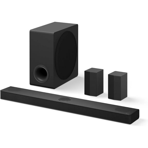 Open Box LG 5.1.3 Channel Soundbar with Dolby Atmos and Rear Surround Speakers, S80TR