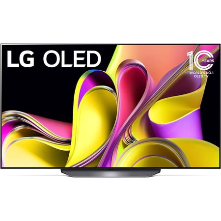 Open Box LG 55" B3 series OLED 4K UHD Smart webOS 23 TV w/ ThinQ, AI, OLED55B3AUA - Black