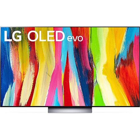 Open Box LG 65 Inch Class C2 OLED EVO 4K UHD Smart WEBOS TV 22 OLED65C2AUA - Dark Silver