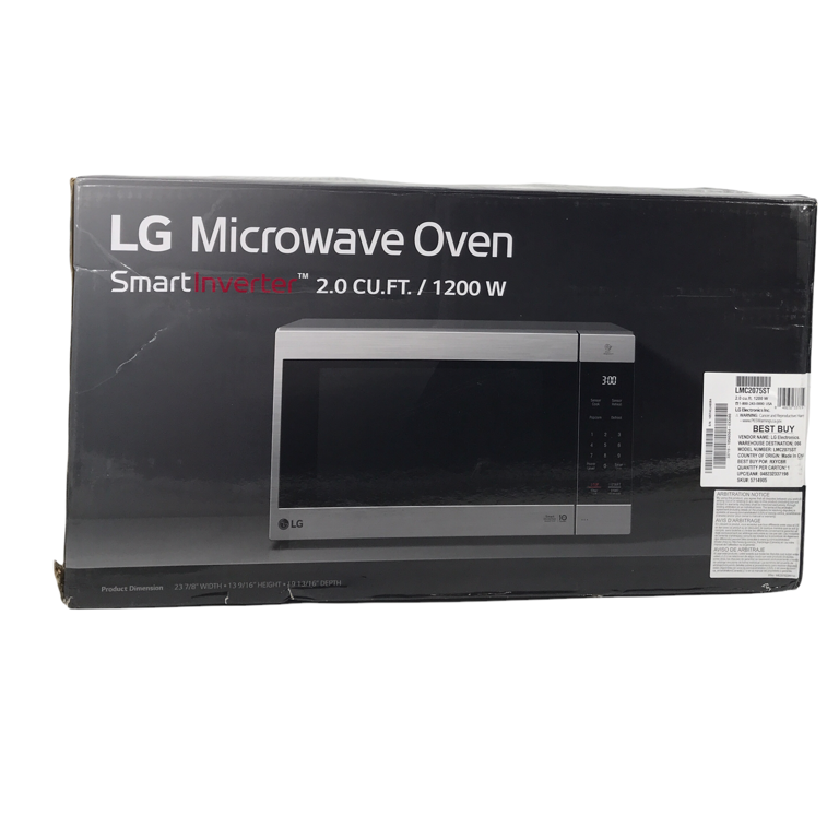 LG LMC2075ST NeoChef Countertop Microwave Installation, 55 OFF