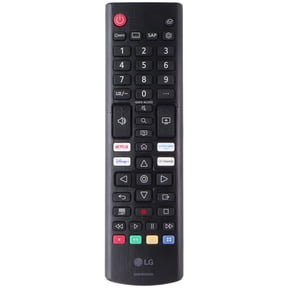 Open Box LG Remote Control (AKB30085202) with Netflix/Prime/Disney+/LG Channels - Black
