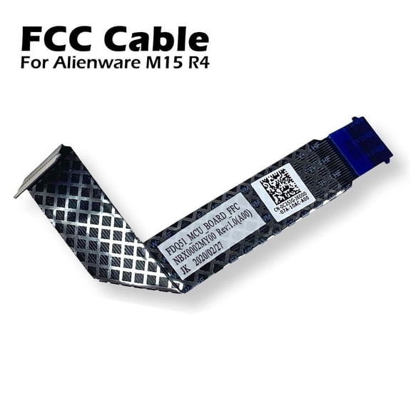 Open Box Lot of 2 Dell Alienware m15 R3 Palmrest USH Junction Board Ribbon Cable - C25JG