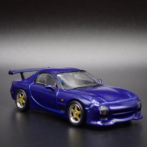 Open Box MAZDA RX7 FD3S MAZDASPEED A-SPEC JDM RARE 1:64 SCALE DIORAMA DIECAST MODEL CAR