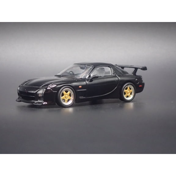 Open Box MAZDA RX7 FD3S MAZDASPEED JDM A SPEC WHITE 1:64 SCALE DIORAMA DIECAST MODEL CAR