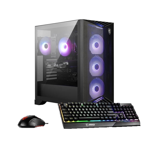 Open Box MSI Aegis R2 Gaming Desktop Intel i7-14700F NVIDIA RTX 5060Ti - 32GB DDR5 2TB SSD Win 11 Black