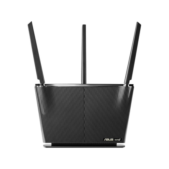Restored Manufacturer- ASUS AX2700 WiFi 6 Router (RT-AX68U) - Dual Band 3x3 Wireless Internet Router with 4 Gigabit LAN Ports, Trend Micro Lifetime AiProtection, AiMesh Compatible (Refurbished)