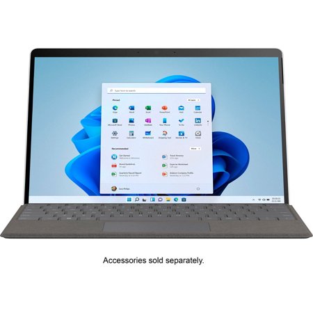 Open Box Microsoft Surface Pro X - 13" Touchscreen - Microsoft SQ 2 - 16GB Memory - 512GB SSD - Wi-Fi - Platinum