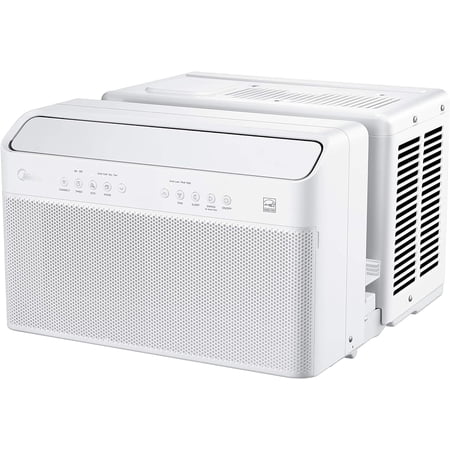 Open Box Midea 8,000 BTU U-Shaped Smart Inverter Air Conditioner MAW08V1QWT - WHITE