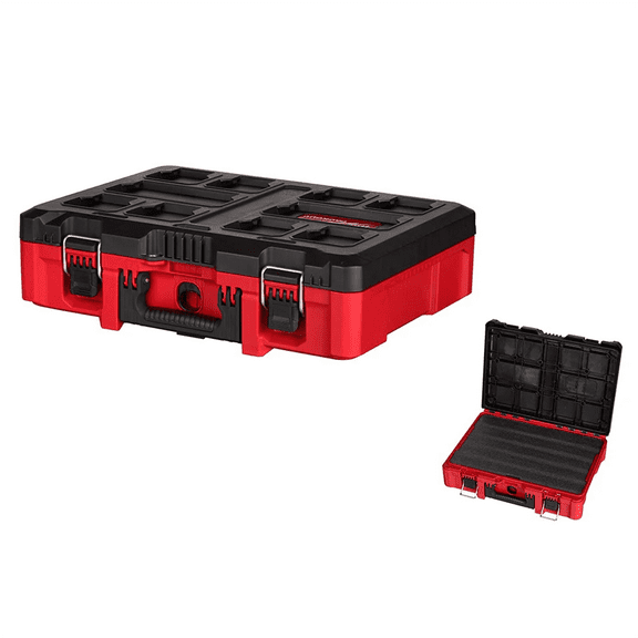 Open Box Milwaukee 48-22-8450 PACKOUT Tool Case with Foam Insert