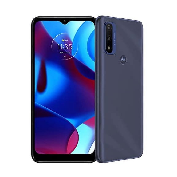 Open Box Moto G Pure | 2021 | 3-Day battery | Unlocked | Made for US by Motorola | Deep Indigo