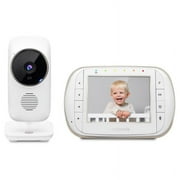Open Box Motorola Baby Smart Video Baby Monitor with Wi-Fi & 3.5" Color LCD Parent Unit, Night Vision, Two-Way Audio, Room Temperature Display & 5 Lullabies, MBP668CONNECT