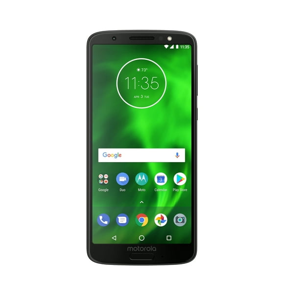 Open Box Motorola Moto G6 32GB Unlocked Smartphone Black
