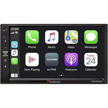 Open Box Nakamichi NAM3510-M7 7" Touchscreen in-Dash Double-DIN - Black