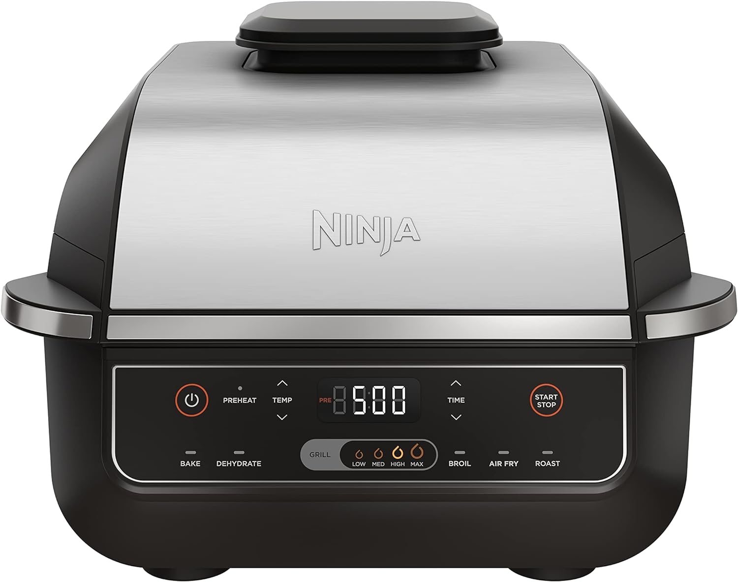 Open Box Ninja EG201 Foodi 6in1 Indoor Grill with Air Fry, Roast