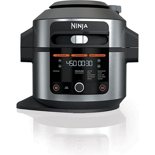 Open Box Ninja Foodi 14in1 6.5 QT Pressure Cooker Steam Fryer Smart