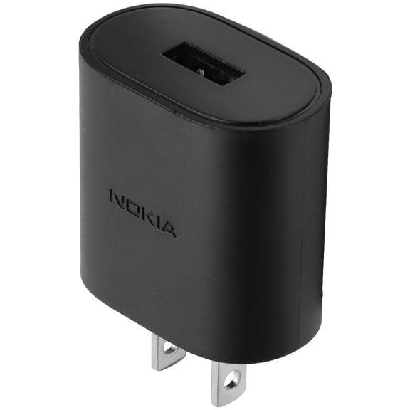Open Box Nokia 10 Watt 5V/2A (USB-A) AC Adapter (AD-010U) - Black