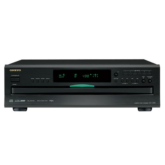Open Box Onkyo DX-C390 6-Disc Carousel CD Changer