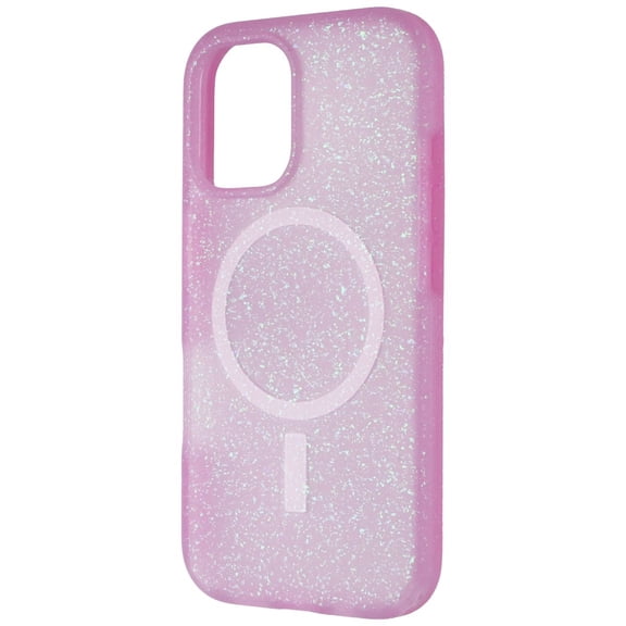 Open Box OtterBox Symmetry Soft Touch Case for MagSafe for iPhone 16 - Crystal Blush Pink