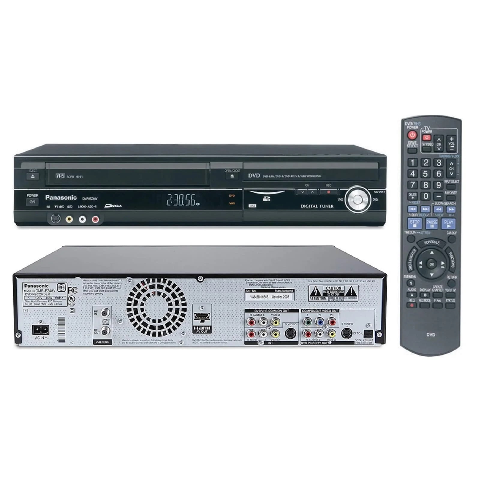 Panasonic - DVDレコーダー 3台 Panasonic_DMR-