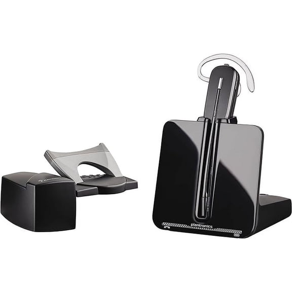 Open Box Plantronics CS540/HL10 Wireless DECT Phone Convertible Headset 84693-12 - BLACK