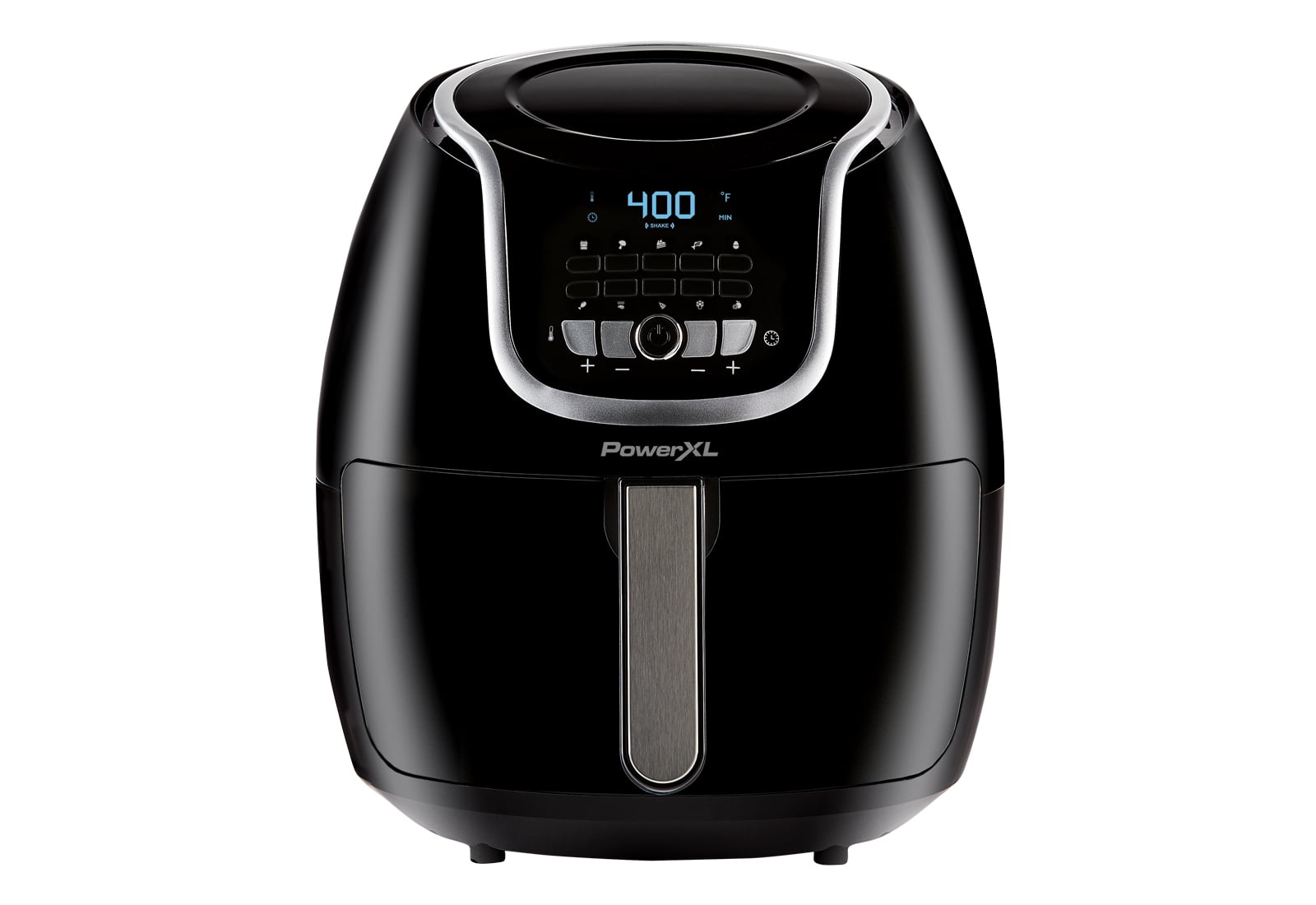Open Box PowerXL HF1096LCDP Vortex Air Fryer Plus 7qt 1700W BLACK