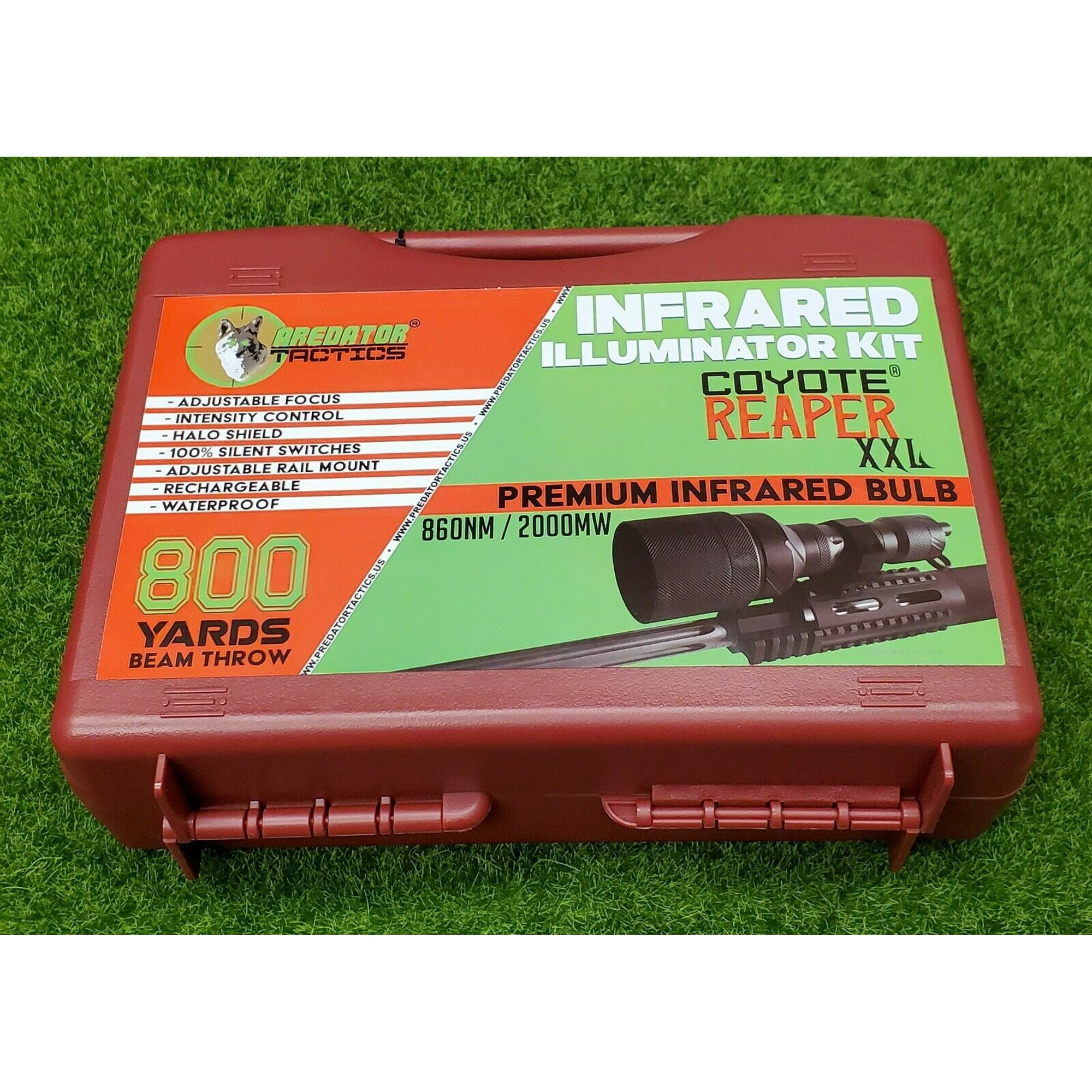 Open Box Predator Tactics Coyote Reaper XXL InfraRed Illuminator Light