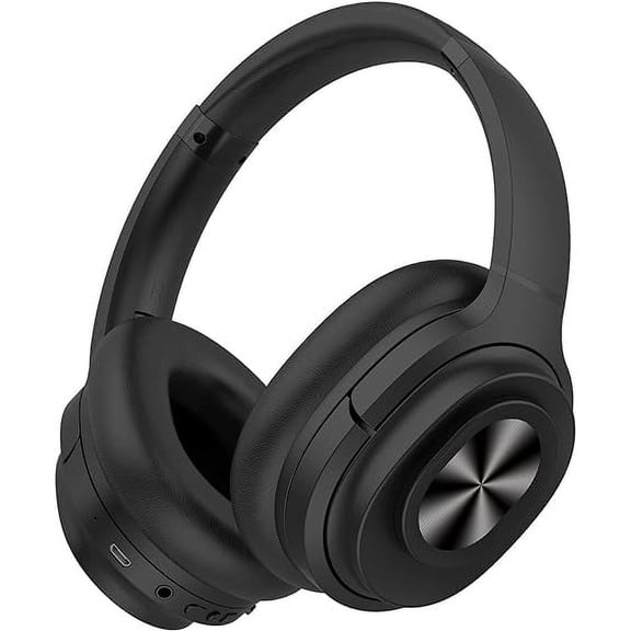QIIZCP SE7 MAX Active Noise Cancelling Headphone Bluetooth Wireless - Cool Black