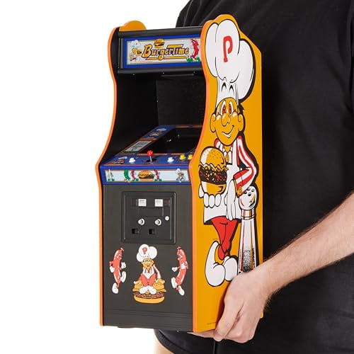 QUARTER ARCADES BURGER TIME COLLECTOR'S EDITION MINI ARCADE BY NUMSKULL -BURGER